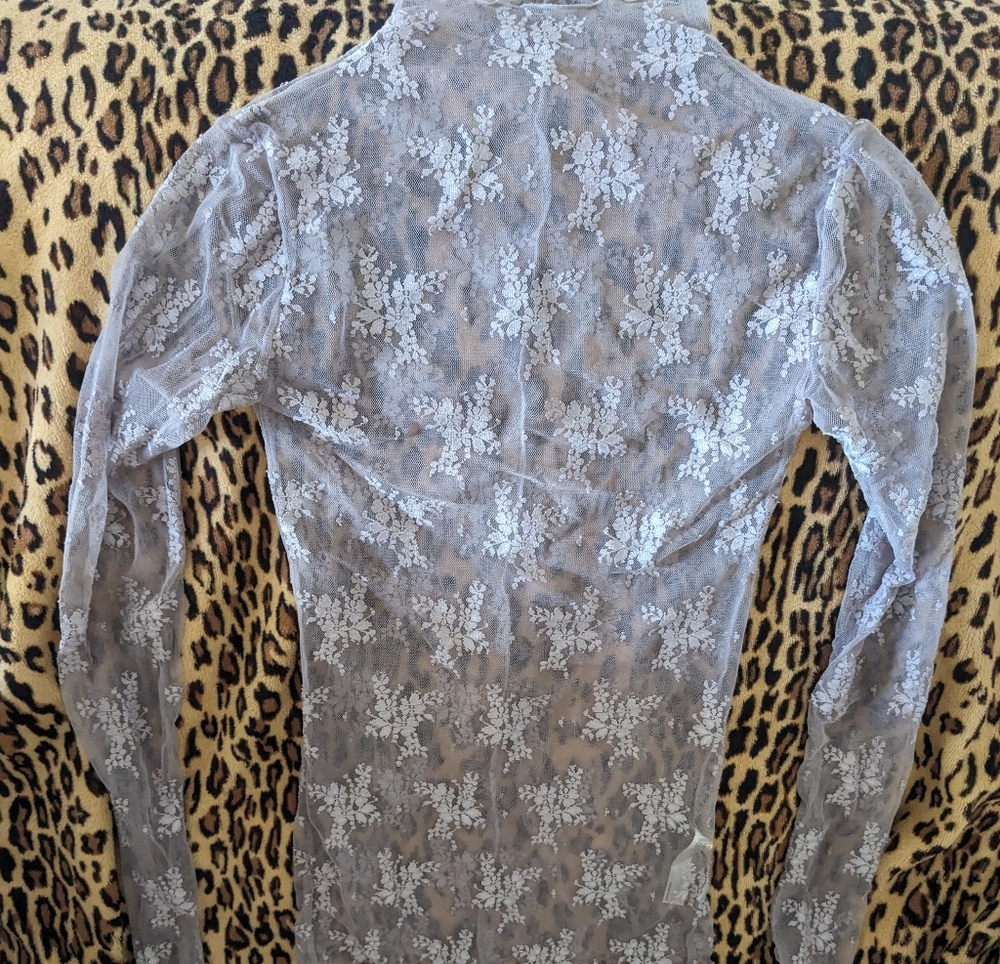Xs layering lace top free people lavender nwt